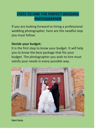 Find the suitable wedding photographers in brooklyn