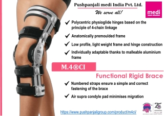 M.4 CI | Functional rigid brace | Pushpanjali medi India Pvt Ltd