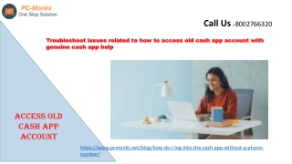 Troubleshoot issues related to how to access old cash app account with genuine c