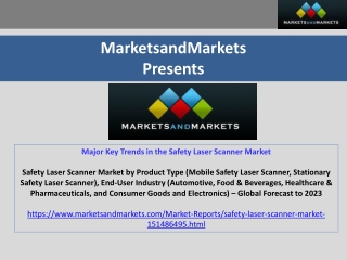 Major Key Trends in the Safety Laser Scanner Market