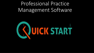 professional practice management software