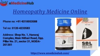 Top Ranked Homeopathy Medicine Online