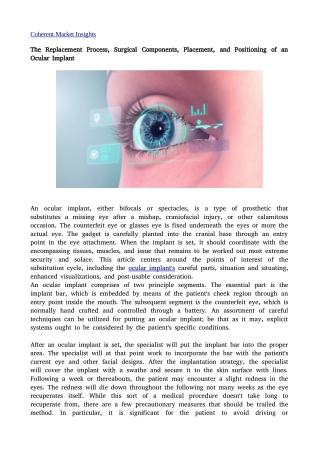 Ocular Implant28