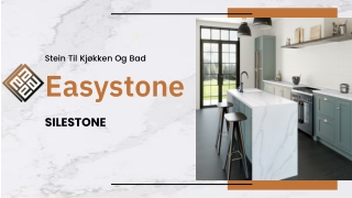 Silestone benkeplate på kjøkkenet