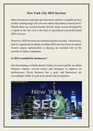 New York SEO Services