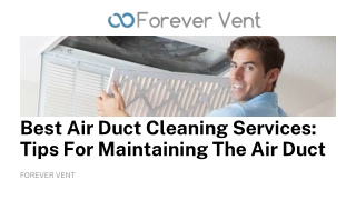 Professional Air Duct Cleaning | Forever Vent