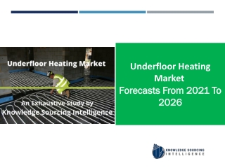 Underfloor Heating Market to grow at a CAGR of  13.81%  (2021-2026)
