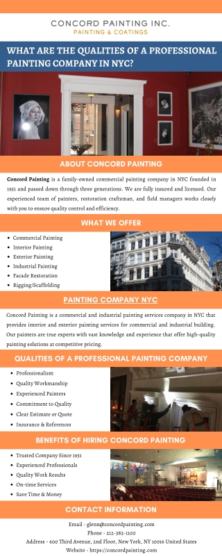 What are the Qualities of a Professional Painting Company in NYC?