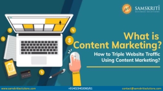 What is Content Marketing? How Content Marketing Efforts Web Traffic?