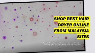 Hiar dryer malaysia online