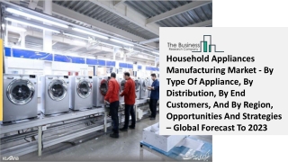 Global Household Appliances Manufacturing Market Overview And Top Key Players