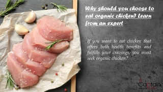 Organic chicken in surrey