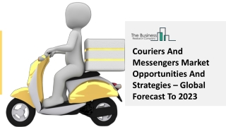 Couriers And Messengers Market Potential Growth, Share And Demand Analysis