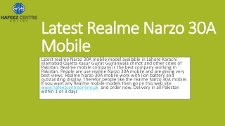 raelmi narzo 3a