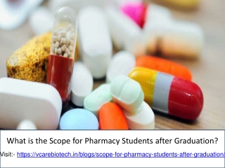 What is the Scope for Pharmacy Students after Graduation