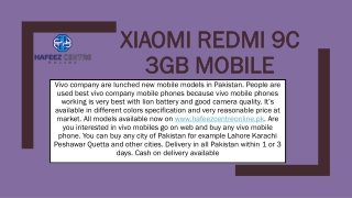 xiaomi 9c