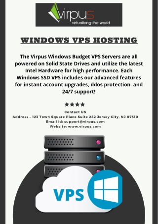 Windows VPS Hosting