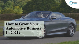 Get Your Automobile Business On Track After Covid-19