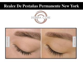 Realce De Pestañas Permanente New York