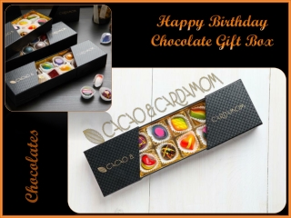 Happy Birthday Chocolate Gift Box | Online Chocolate Delivery For Birthday