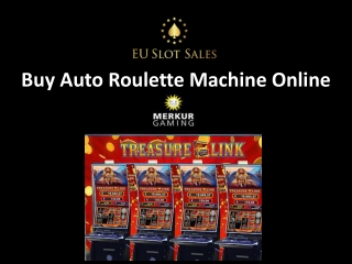 Buy Auto Roulette Machine Online