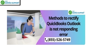 Methods to rectify QuickBooks Outlook is not responding error