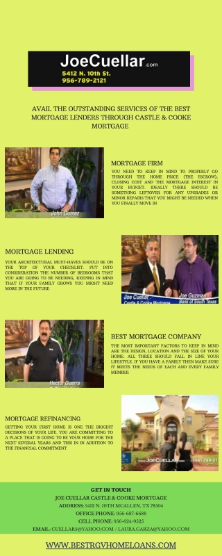 mortgage lender