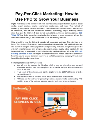 Pay-Per-Click Marketing_ How to Use PPC to Grow Your Business