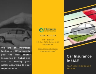 Best Car Insurance in UAE