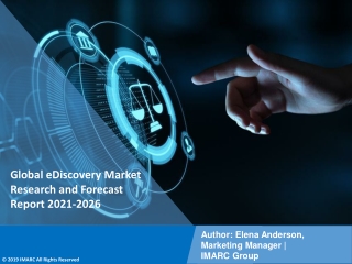 eDiscovery Market PDF: Upcoming Trends, Demand, Regional Analysis and Forecast