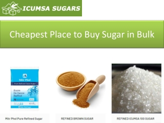 Cheapest Place to Buy Sugar in Bulk