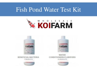 Fish Pond Water Test Kit