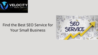 Find the Best SEO Service for Your Small Business