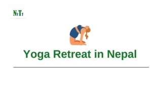 Yoga Retreat Center - NYTT