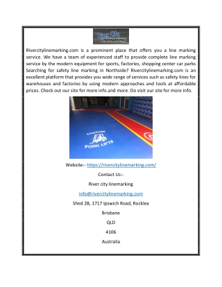 Sports Line Marking Rivercitylinemarking