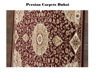 PERSIAN CARPETS