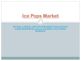 Ice Pops Market