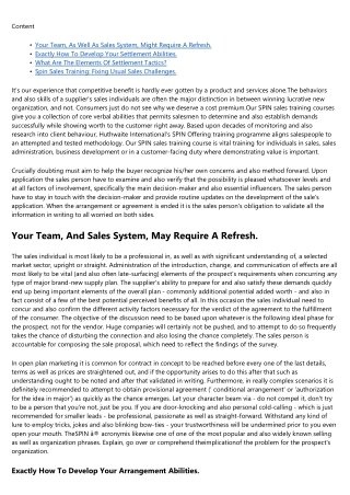 Sales Trainers