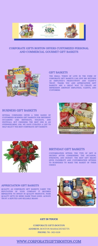 Appreciation Gift Baskets