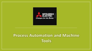 Process Automation and Machine Tools