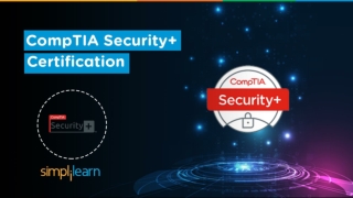CompTIA Security  Certification | CompTIA Security  SYO-601 | Simplilearn