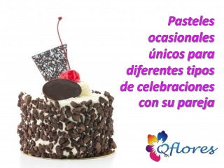 Pasteles ocasionales únicos para diferentes tipos de celebraciones con su pareja