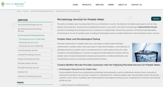 Potable Water Microbiology Services