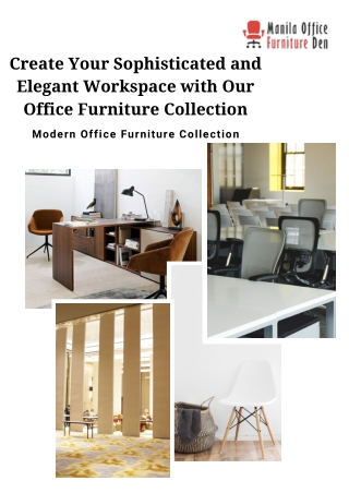 Create Your Elegant Workspace