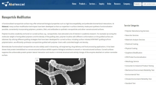 Nanoparticle Modification