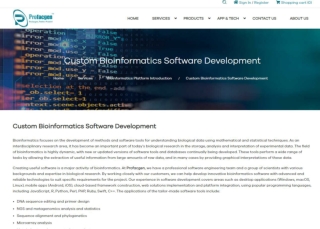 Bioinformatics Software Development