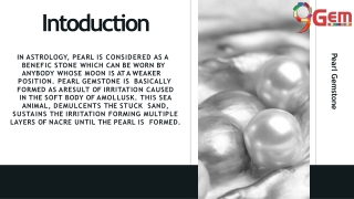 pearl Gemstone and its Advantages