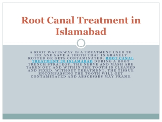ROOT CANAL