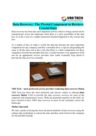 Select the Pivotal Component to Backup Services Dubai