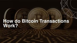 How do Bitcoin Transactions Work - WazirX